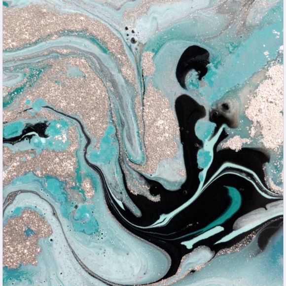 Modern contemporary abstract luxury art print - Picture 2 of 3